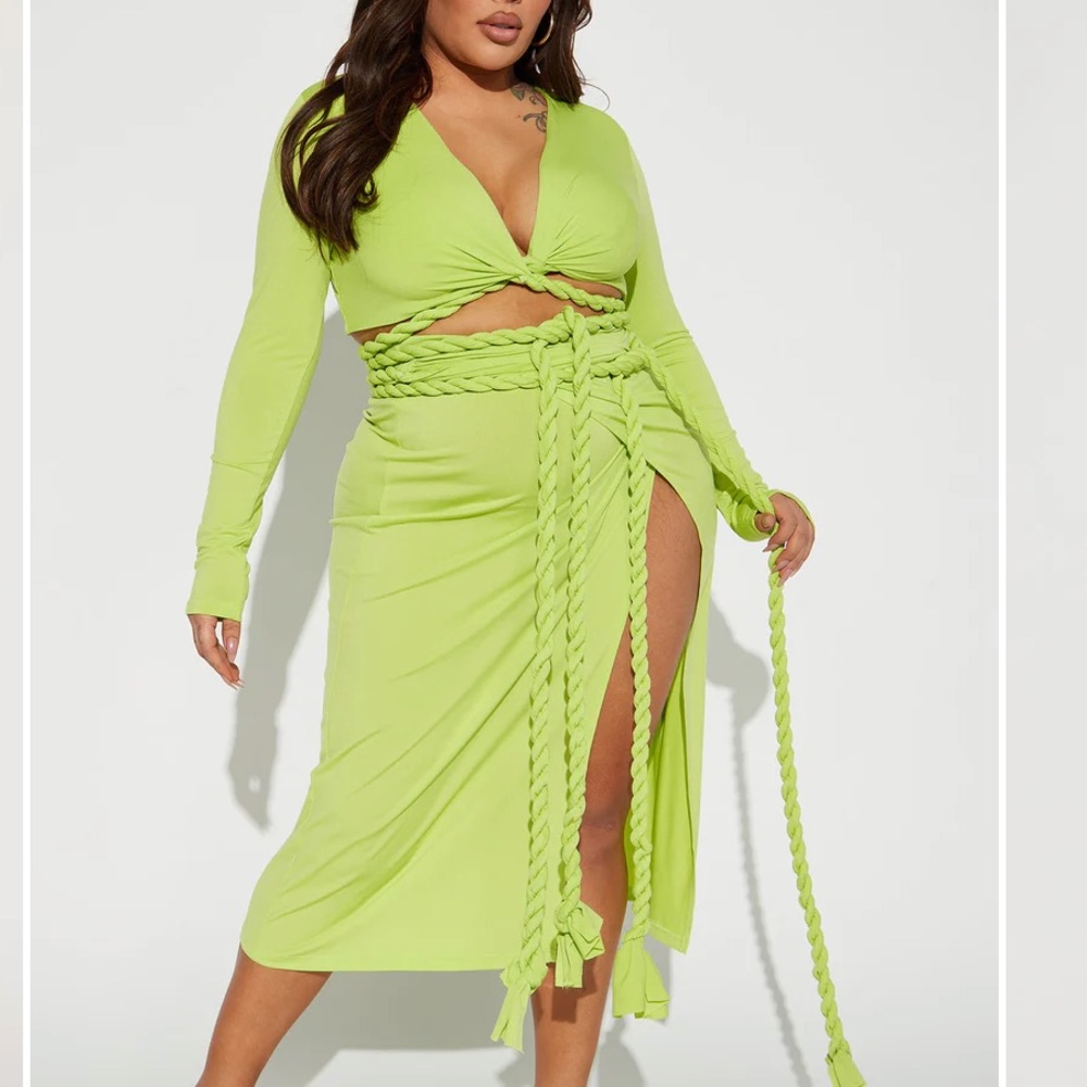 Rope Skirt Set